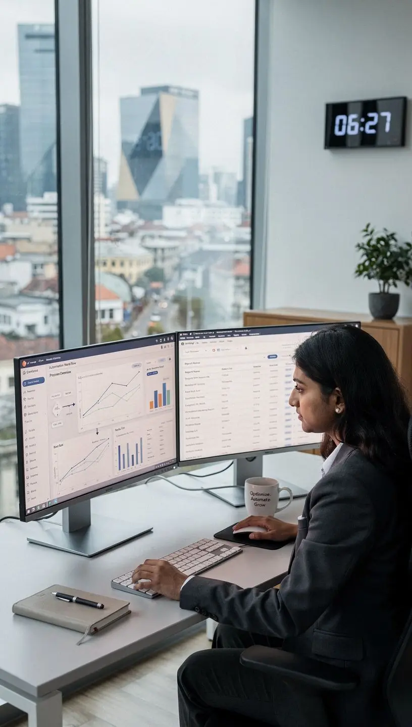 Roadmap graphic illustrating digital transformation strategies.