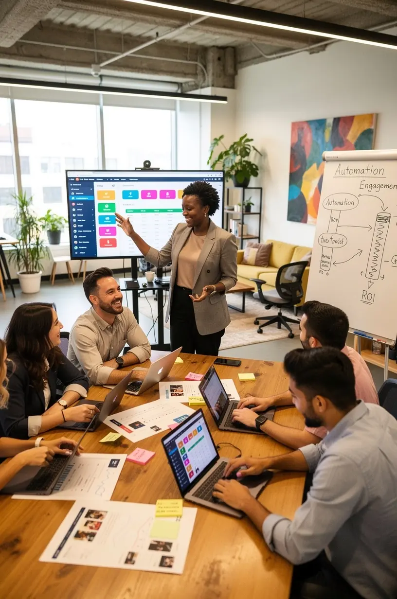 Employee training for effective automation in workplaces.